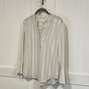 14TH & Union off white and black, longsleeved top size XXSP